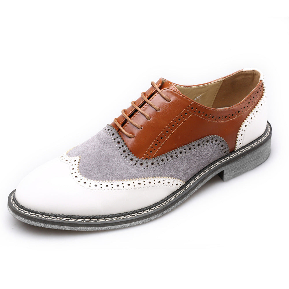 Carved Brogue Men's Shoes
