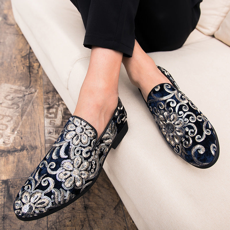 Plus Size Pointed Toe Men's Shoes