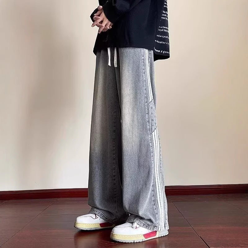 Men's Style Loose Casual Wide-leg Pants