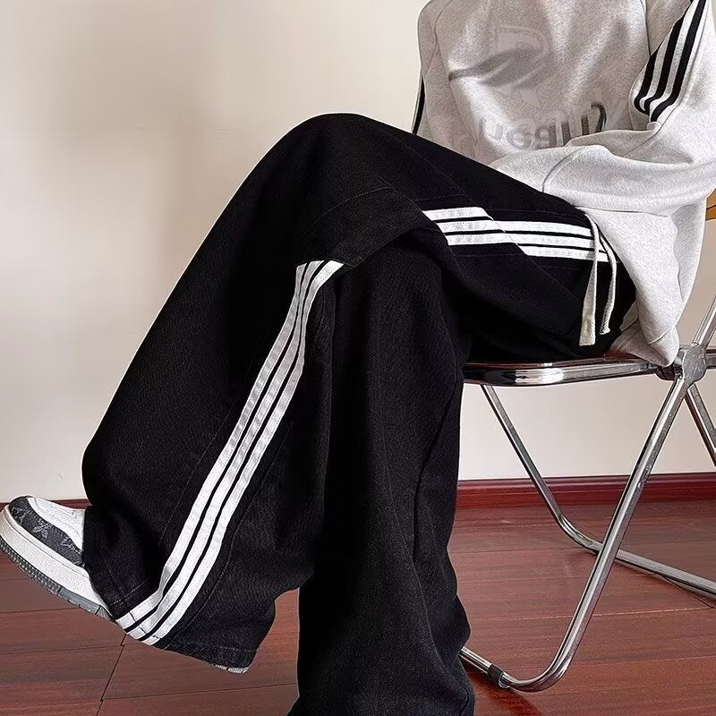Men's Style Loose Casual Wide-leg Pants