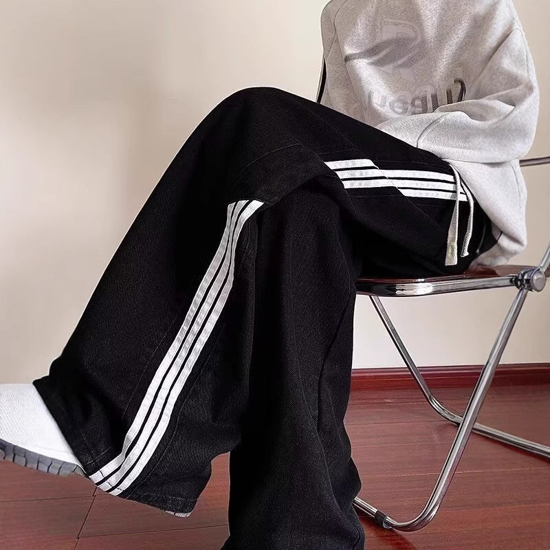 Men's Style Loose Casual Wide-leg Pants