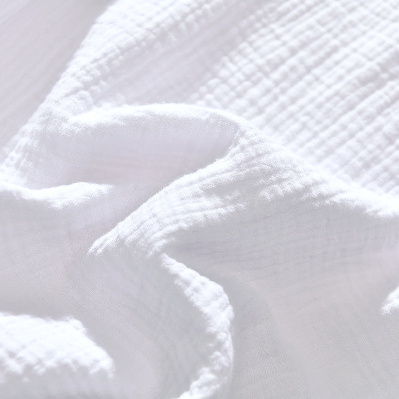 Solid Color Long Sleeve Pure Cotton Comfortable Men Shirt